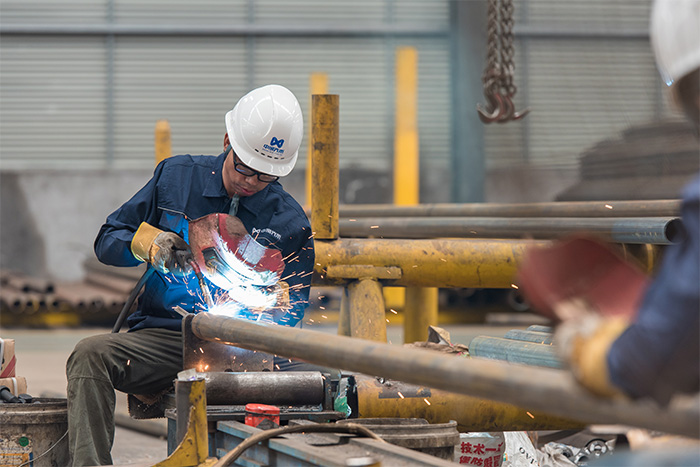 周口网架焊接车间